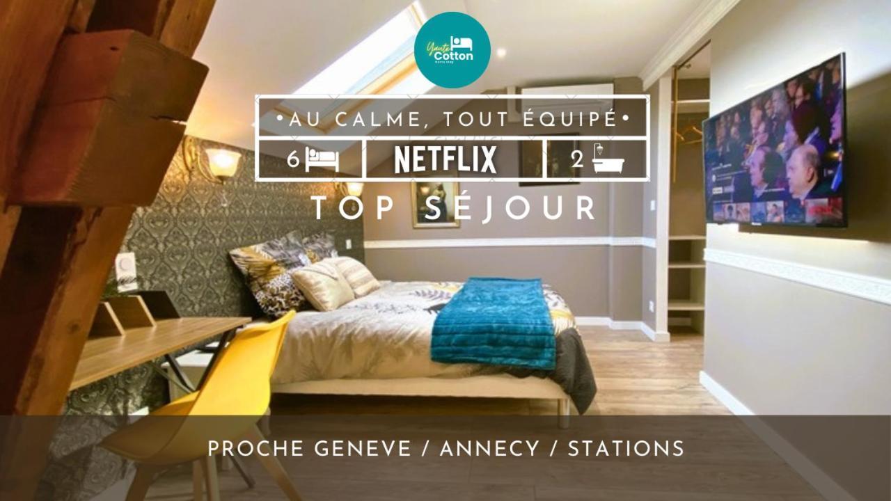 Duplex Cosy - Entre Lacs Et Montagnes - Fetes Interdites Fillinges Exterior photo